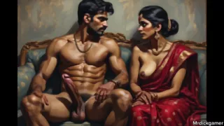 Desi indian newly married husband and wife fucking without condom