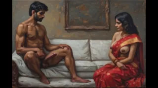 Sexy aunty fucked by balcony by her stepson