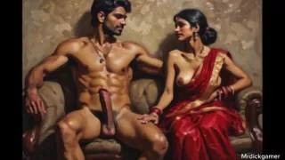 Indan xxx hot aunty fucking tight wet pussy with husband and his office friend threesome wife shared