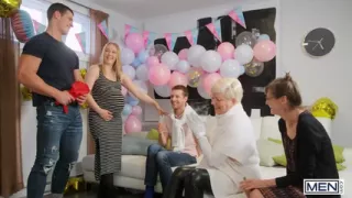 MEN - Benjamin Blue Splits His Pants Open And That Gets Malik Delgaty Horny For Some Cock Sucking And Ass Fucking