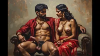 Indian stepfather fucking her stepdaughter when his new sexy wife was in the kitchen