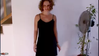 Anna Hot Young Brunette Anna Stripping