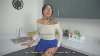 Real Estate Agent Unleashes Passion Dripping Pussy Devouring Cock in the Bedroom