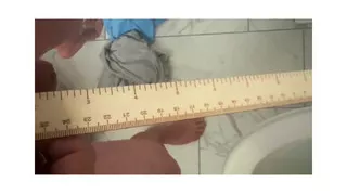 A Small Penis start to a big cock cumming