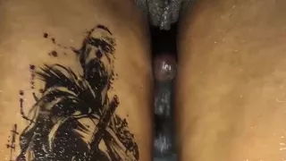 Fingering her pussy while she's giving me handjob