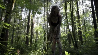 Petite Ginger Masturbates and Squirting in Public Park