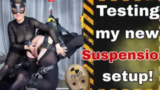 Testing My New Suspension Bondage Set up