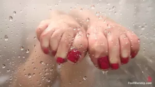 Wet Hot Lesbian Foot Worship