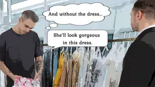 A Dress Shop Encounter