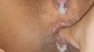 Ass to Mouth Until the Cum Runs Down Her Ass