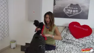 German Scout - Tiny Teen Frida Sante