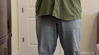 Doing a Little Striptease