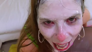 Disgusting MILK PUKE PISS FACEFUCK for MILF with NO LIMITS Alice