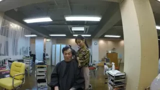 That Salon Where Her Eyes Keep Meeting Mine Like She Wants More