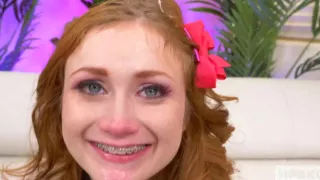 Skinny Redhead Scarlett Skies Wants More Rough Nasty Sex