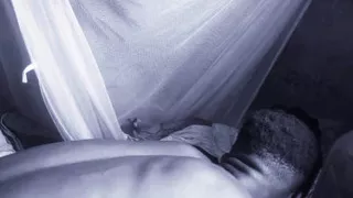 Her breast is big and pointed