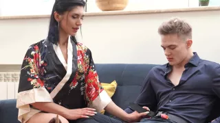 Raven Haired Leo Ahsoka Gets All Holes Fucked By Her Horny Boyfriend GP2447