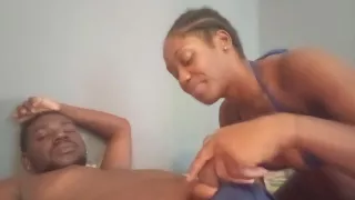 Black Stubborn Cute Girl Gets Disciplined - Sloppy Edition