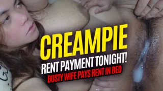 Filipina MILF Wife Fucked for Rent - Landlord Shoots Hot Cum Inside Her Hairy Pussy - Pinay Viral Scandal