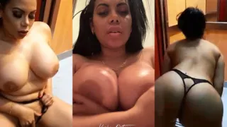 Big-titted Bombshell Kesha Ortega Gets Nasty When She Masturbates!