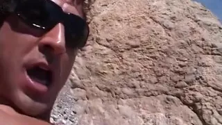 Blonde Slut Takes Big Cock on the Beach Just as She Likes It