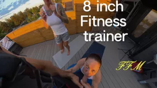 Fitness Trainer Fucked a Clients During a Group Workout. Big Tits and Big Fit Ass Girls Was Creampied