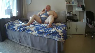 Mother-in-law's big hairy pussy craves a big hard cock