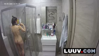 LUUV. Kareflore tears and joy in the shower, processing her boyfriend's deep love