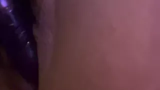 Masturbating after a long day at work