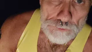 Dad in yellow mood today