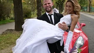 Almost Married Veronica Leal Cheats At The Alter Before Taking A DP Slamming GP2563