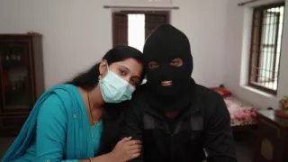 HD Desi porn of a horny guy fucking his GF on the table