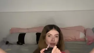 Adrianna Savu's cool face close-up, with her big bra-stuffers and sugary lips, is the greatest XXX you'll ever see!