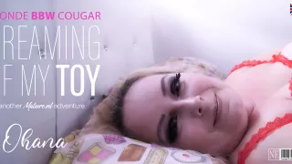 Ohana Is A 42 Year Old Blonde Bbw Cougar Who Loves To Play With Her Pink Vibrating Toy