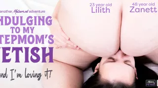 Curvy Stepmom Zanett Loves Facesitting Her Big Ass And Hairy Pussy On Her Fetish Loving Stepdaughter