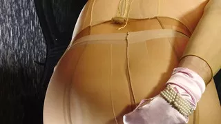 Sunday morning encasement wank