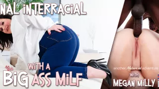 Megan Milly Is A British Big Ass Curvy Milf That Loves Big Black Cocks Anal Fucking Her Ass