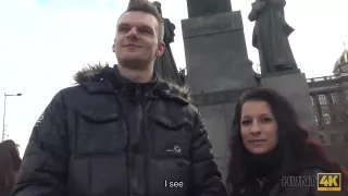 Hunter Finds Greedy Slut Jocelyne Z On Vaclavs