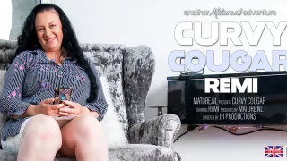 Horny Cougar Remi Loves To Play With Her Wet Pussy