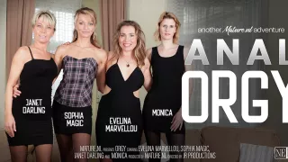 Horny Milfs Go Wild In Hardcore Anal Orgy