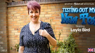 Cougar Layla Bird Loves To Play With Her Brand New Toy