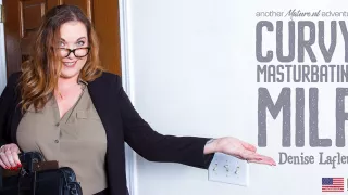 Big Breasted Curvy Milf Denise Lafleur Loves To Play With Her Shaved Pussy