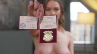 Sexy cop Loren Strawberry ! Rough anal punishment ( Gang Bang