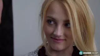 Sweet Kate Bloom Gets Fucked Hard and Facialized at an Interview