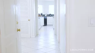 Geile Strapsmilf doggystyle und als Cowgirl gevögelt