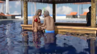 Tacos Cuck Watches His Wife Giving Pussy to an Old Chap and Deepthroating His Cock by the Pool - Episode 90