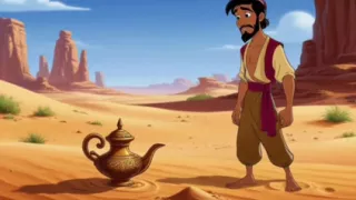 Genie Girl Jerk off Dick to Adaddin. Fairy Tale Story