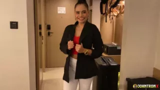 JohnTronX - Unreal Thai amateur babe sucks my dick and gets doggystyled