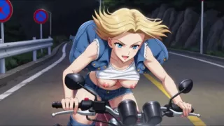 Android 18 Teasing Her Perfect Body in Hot Extremely Seductive Erotic Poses in Dragon Ball 3D Adult Animations