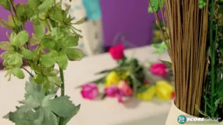 Flowers, a BBC and a creampie